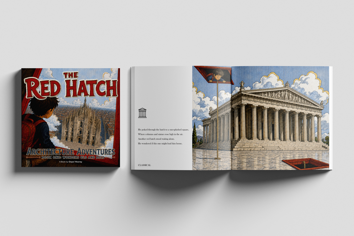The Red Hatch: Wonders Old and Bold | Architecture Adventures | Book One
