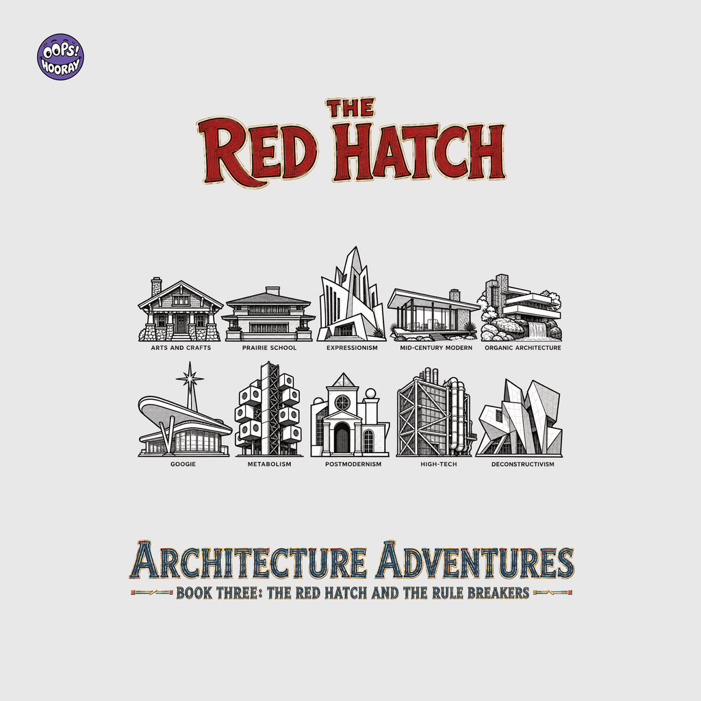 The Red Hatch and the Rule Breakers | Architecture Adventures | Book Three